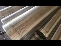 용접된 링 단부와 존슨 스크린