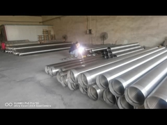 웰드 우물 스크린 링 단부