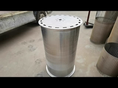 SS316L 프로필 와이어 윙 와이어 스크린 파이프