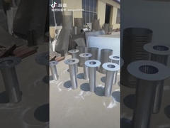 SS304 윙 와이어 스크린 드럼 무료 샘플