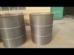 Johnson Vee 자형 웨지 와이어 화면 필터