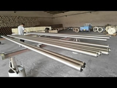 0.3mm 슬롯 와이어 롤드 스크린 파이프 SS316L 석유 우물