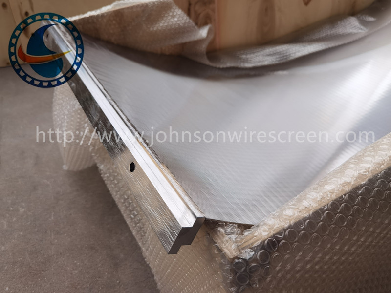 폐수 처리를 위한 SS316L 웨지 와이어 아크 스크린 필터