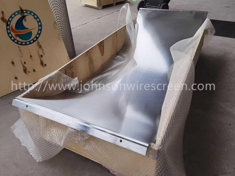 폐수 처리를 위한 SS316L 웨지 와이어 아크 스크린 필터