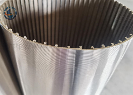 25-3200 마이크론 수질 웰 스크린 모래 조절은 25mm-1027mm 지름을 필터링합니다