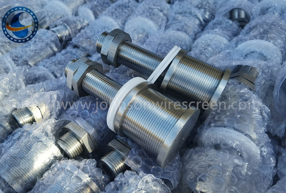 SS316L OD 57mm 고압 윙 와이어 스크린 노즐