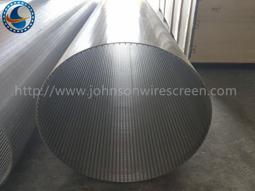 자동 후세공정 드럼 스크린, OD 600 MM 와이어 랩 체눈